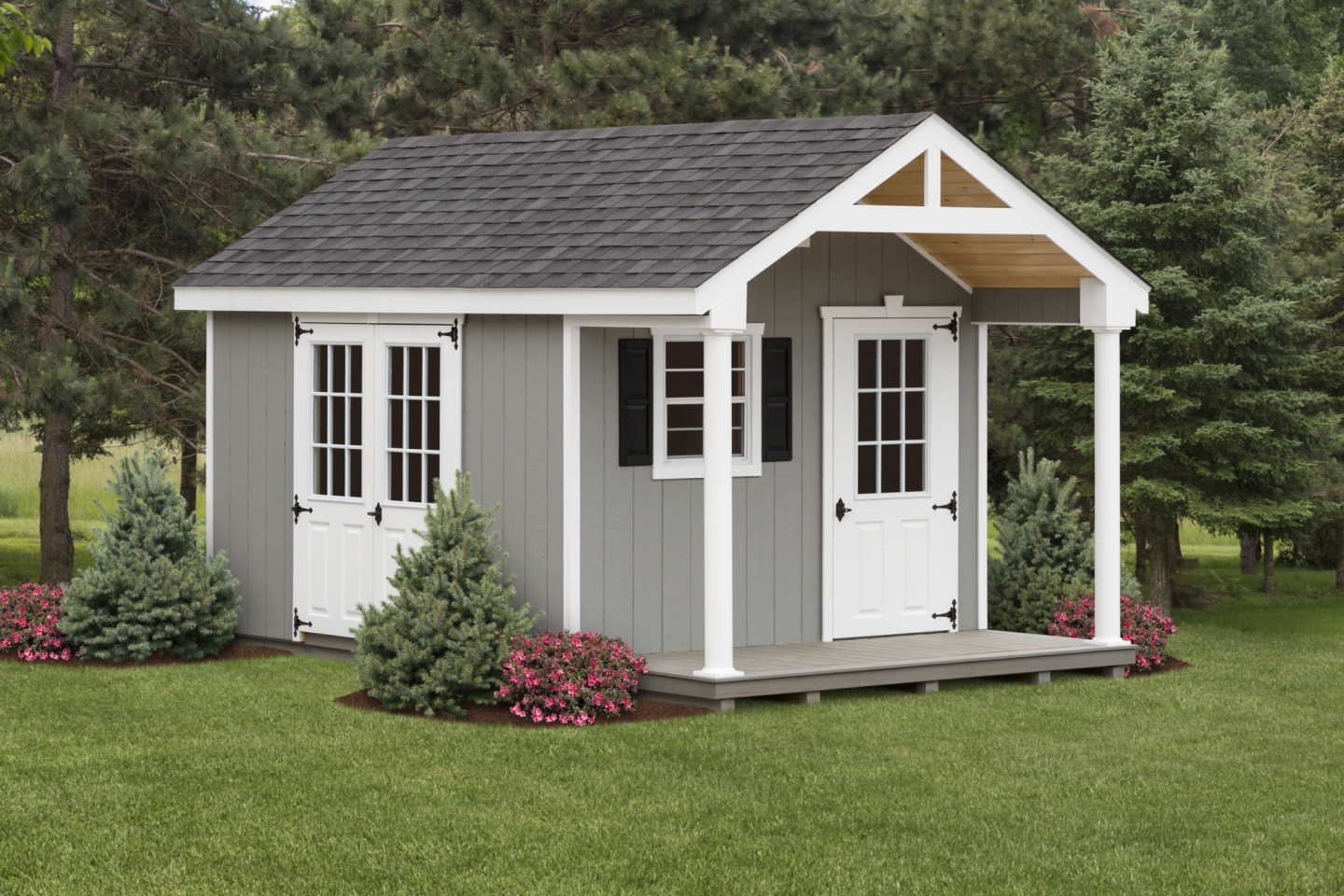 Garden Shed with Porch Manor Garden Shed Stoltzfus 