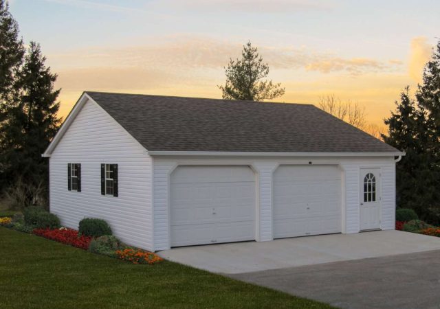 2 Car Garage Kits Garages Built On Site Stoltzfus Structures