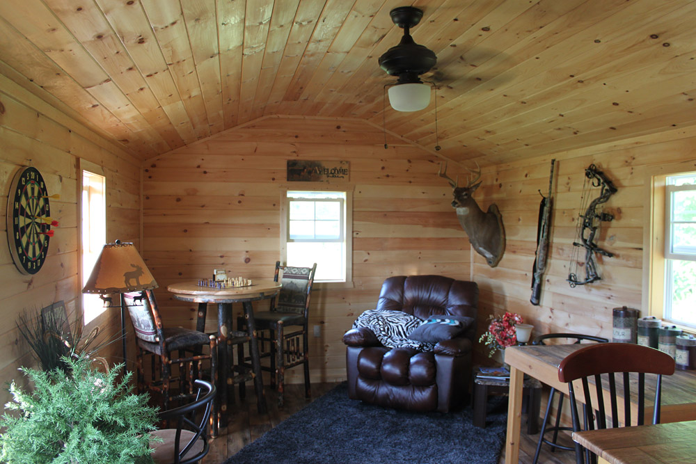 Wooden Man Caves Designs, Plans and Ideas - Stoltzfus Structures