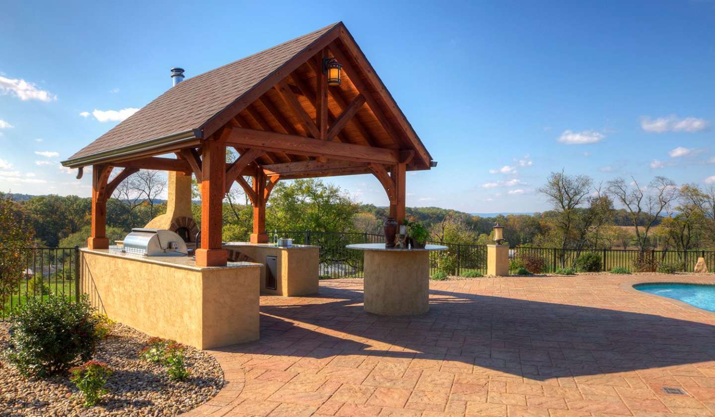 Cedar &amp; Pine Pavilions for Sale Stoltzfus Structures