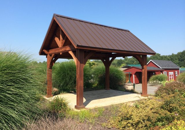 10x14 Wood Alpine Pavilion (2)