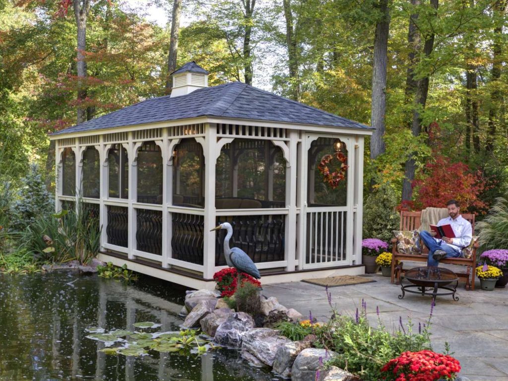 10x24 Vinyl Rectangle Gazebo