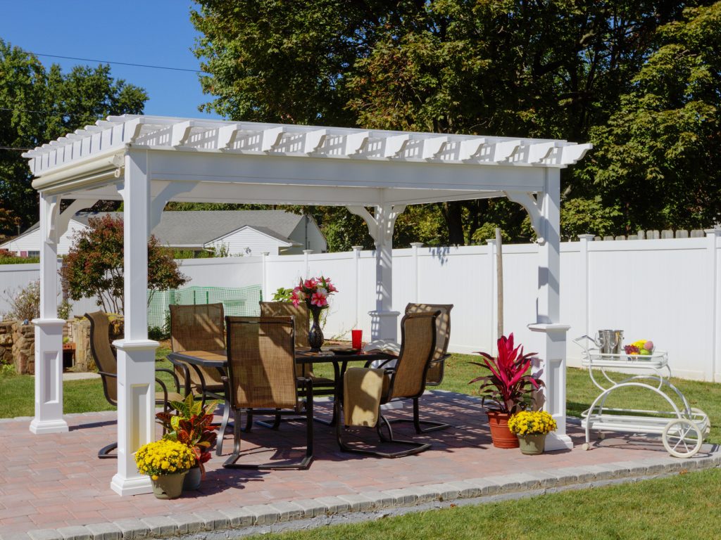 12x14 Vinyl Traditional Pergola