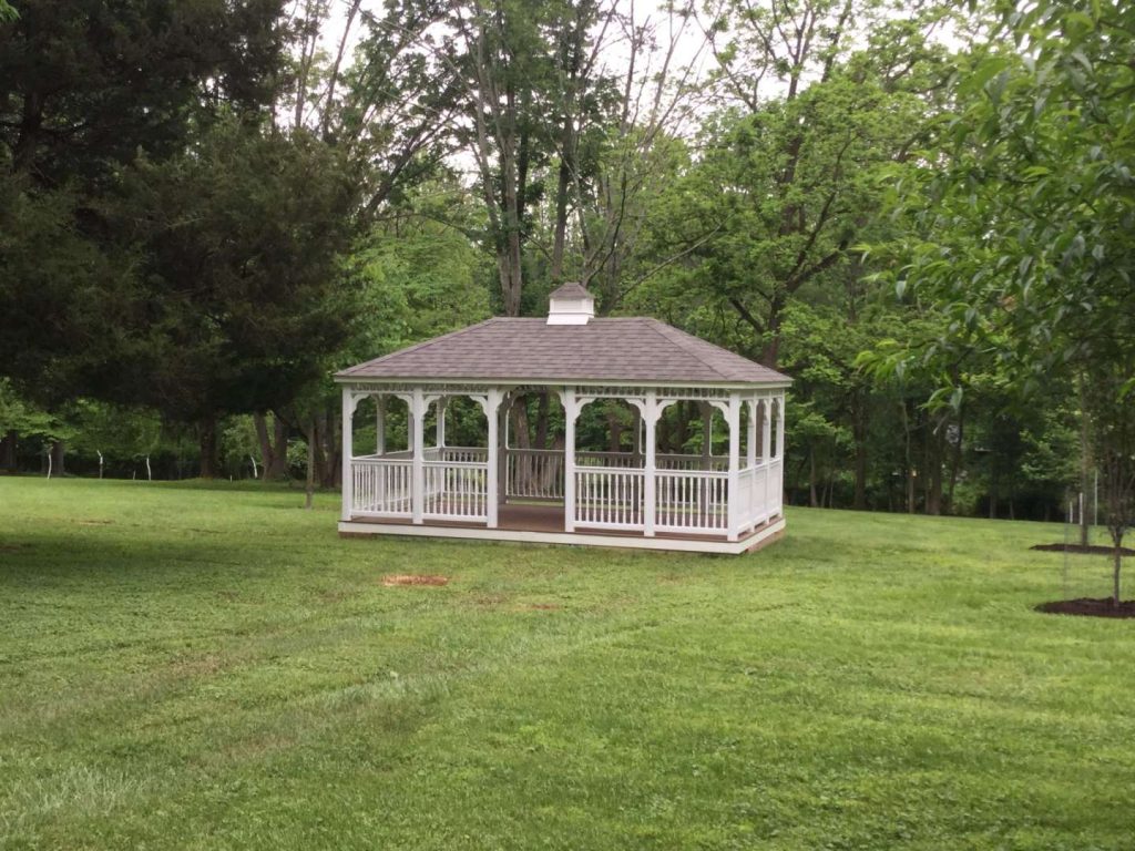 12x20 Colonial Vinyl Gazebo