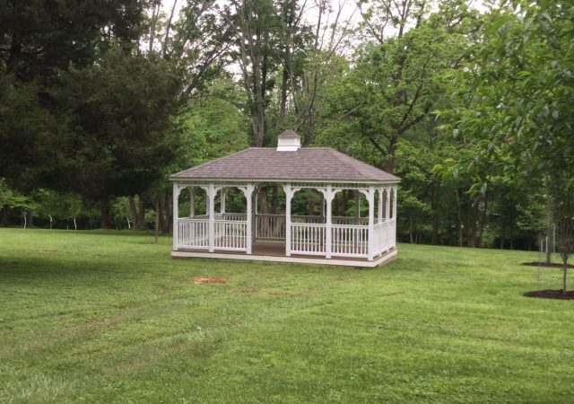 12x20 Colonial Vinyl Gazebo