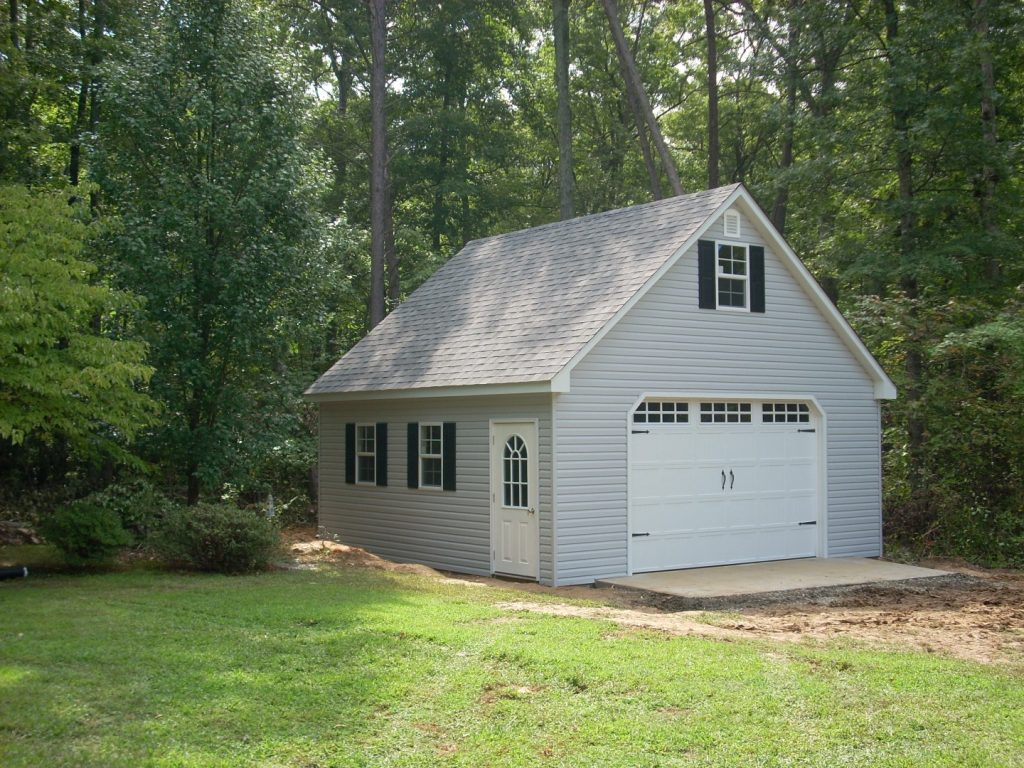 20x24 2-Story A-Frame with 10 Pitch Roof