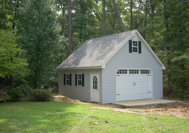 20x24 2-Story A-Frame with 10 Pitch Roof