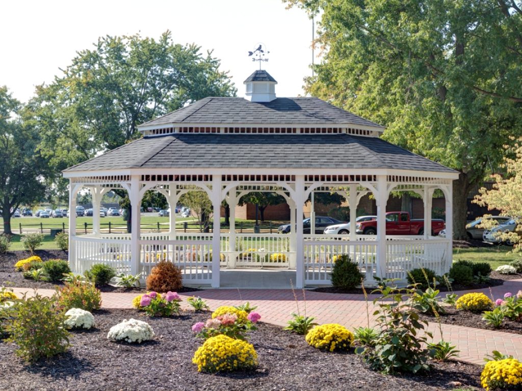 20x28 Oval Vinyl Gazebo