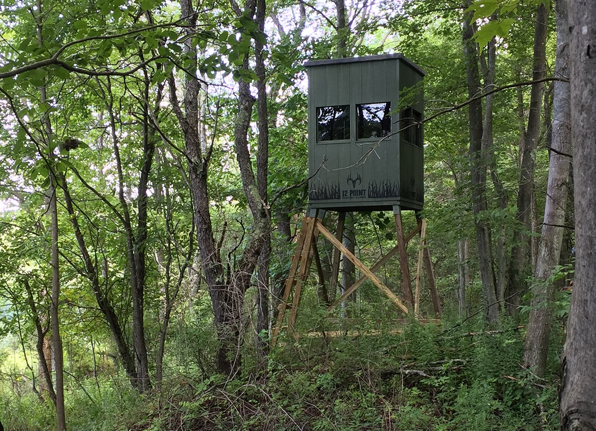 How To Make Deer Blind Windows