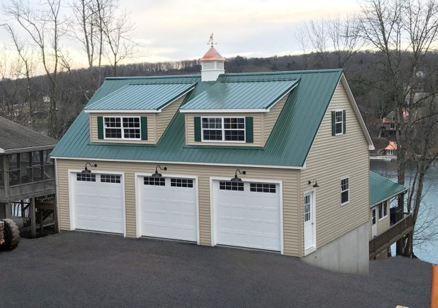 Custom Build On-Site Garage