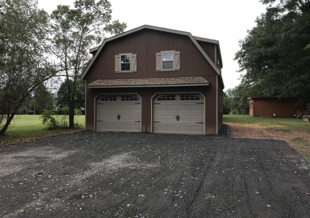 24x30 2-Story Gambrel with Shed Dormers Trotsky