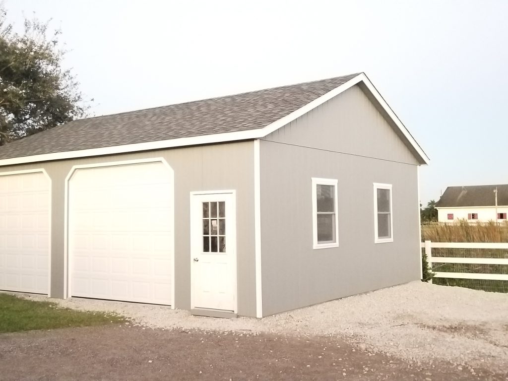 24x30 Traditional Style Garage (Wellington FL)