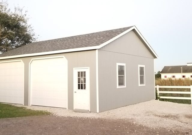 24x30 Traditional Style Garage (Wellington FL)