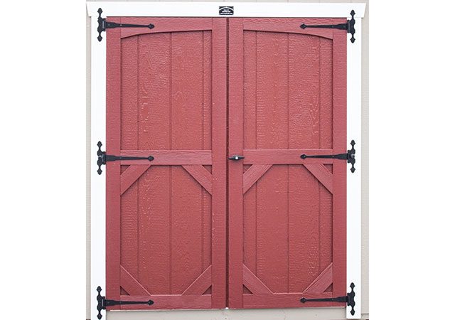Shed Door Options: Wooden & Vinyl Shed Doors | Stoltzfus Structures