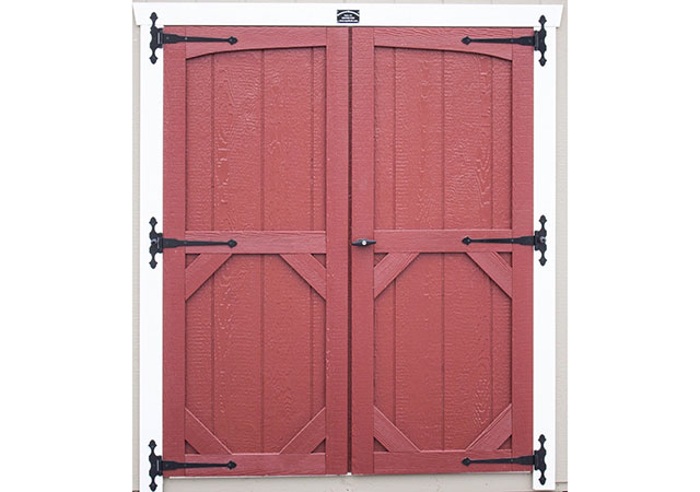 Shed Door Options Wooden Vinyl Shed Doors Stoltzfus