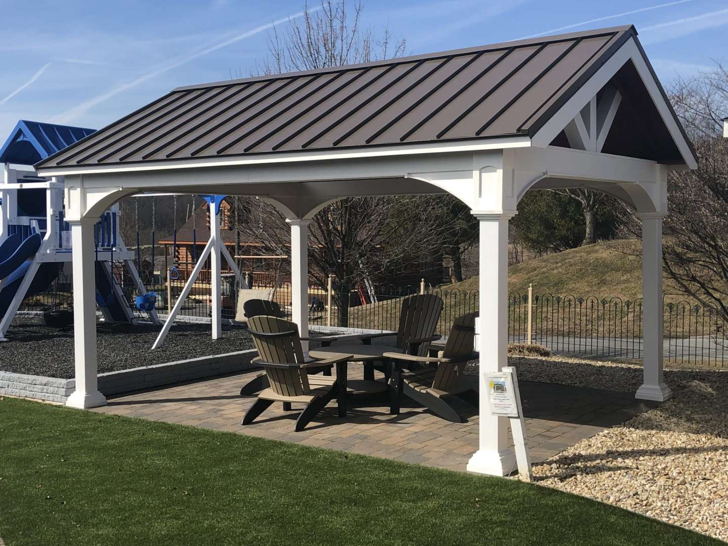 12 x 16 AFrame Pavilion Stoltzfus Structures