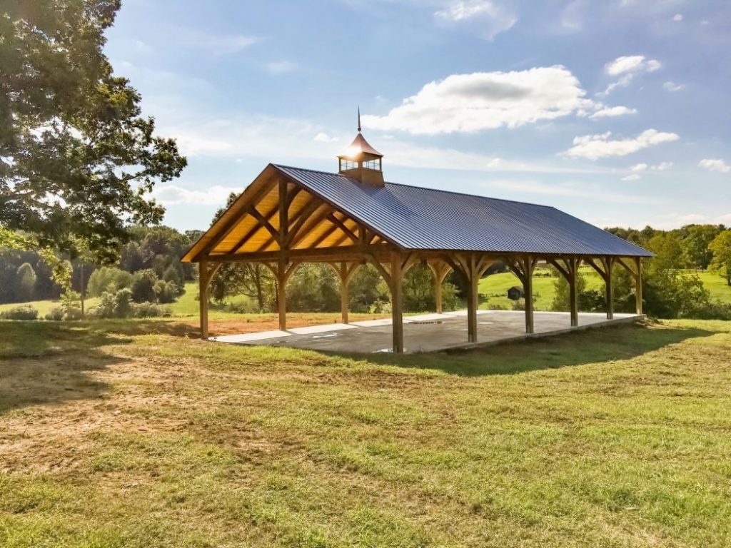 30x60 Kingston- Metal roof - Hemlock - with stain (2)