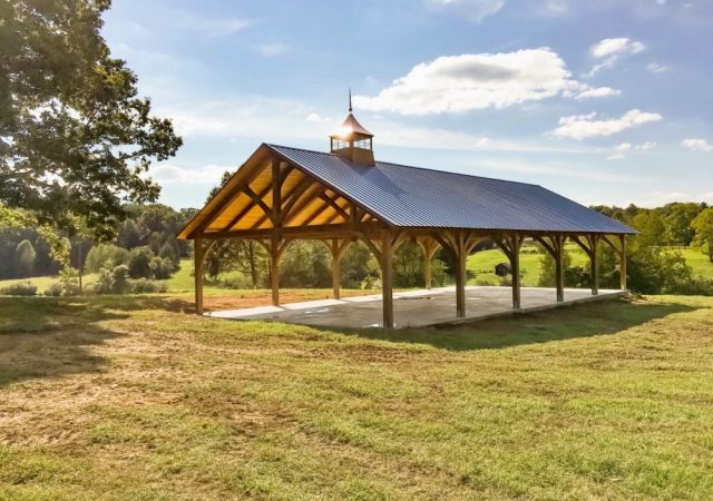 30x60 Kingston- Metal roof - Hemlock - with stain (2)