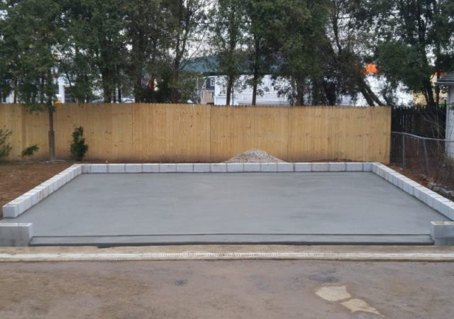 Rich Gaunella 24x24 Concrete Foundation in Havertown PA