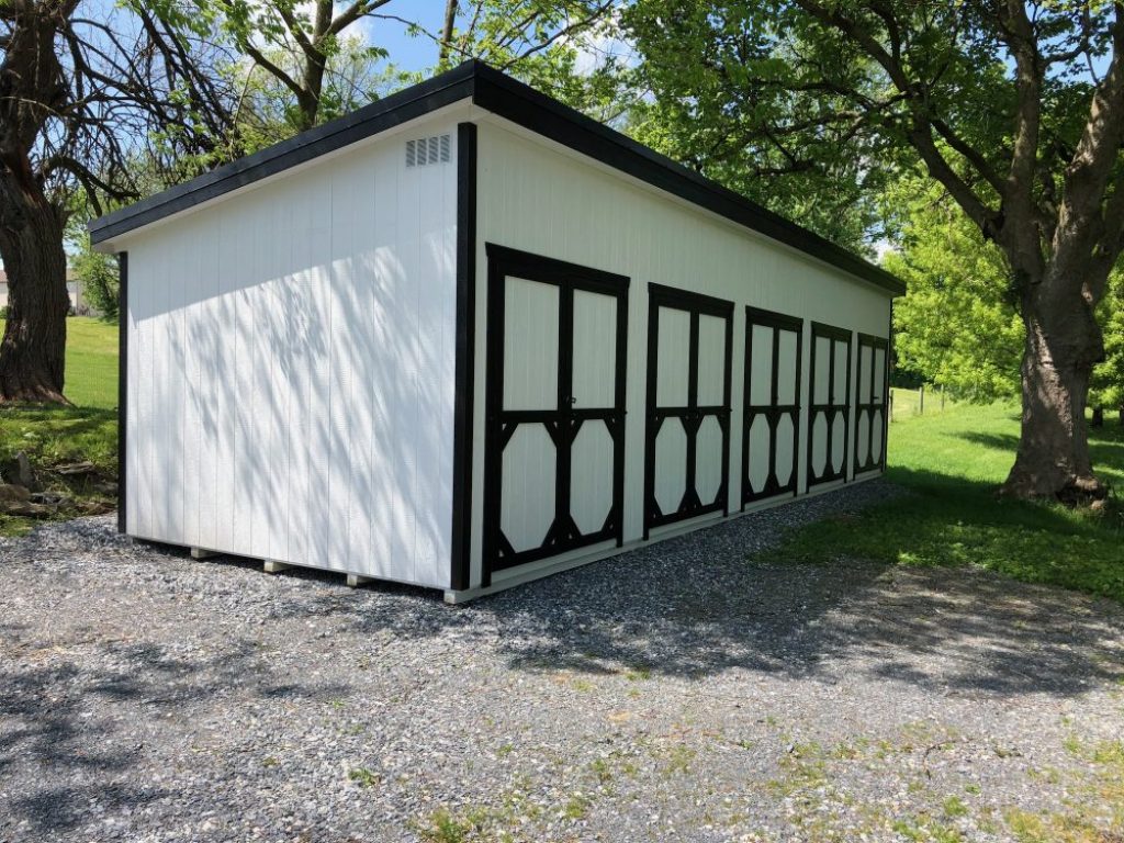 12x20 5-Unit Self Storage Building