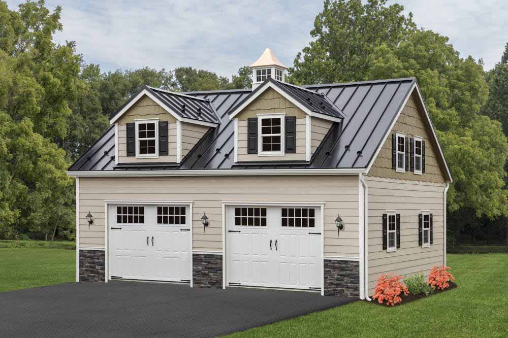 24-x-28-Carriage-Style-Garage-Standing-Seam