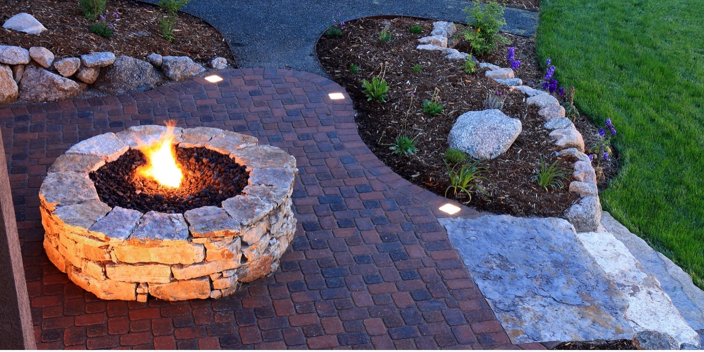 backyard fire pit