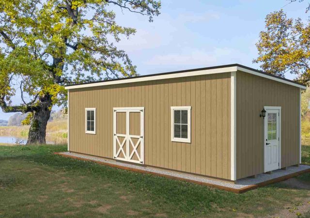 14X32 Lean To GOLF SHED