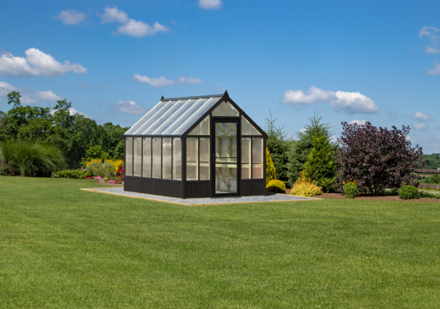 8x12 Black Greenhouse