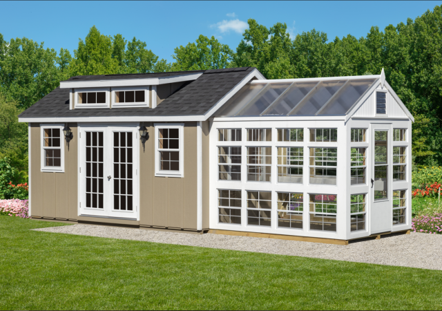 Greenhouse She Shed