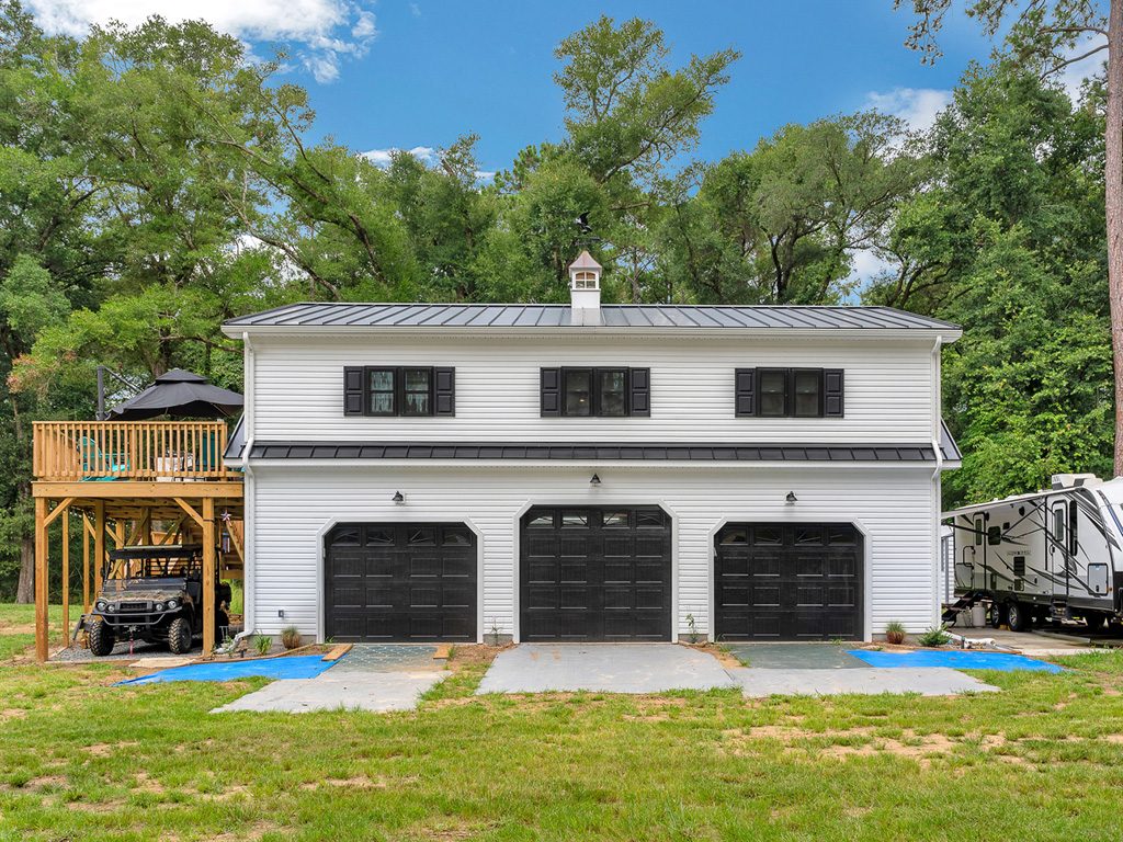 Custom 2 Story A-frame Garage - Edisto Island, SC