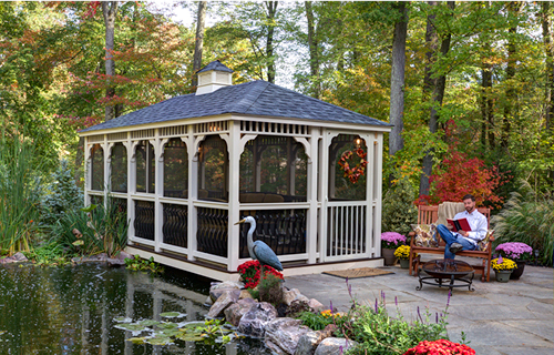 Wood Gazebos | Vinyl Gazebos | Stoltzfus Structures