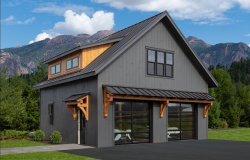 Timber Frame Garage