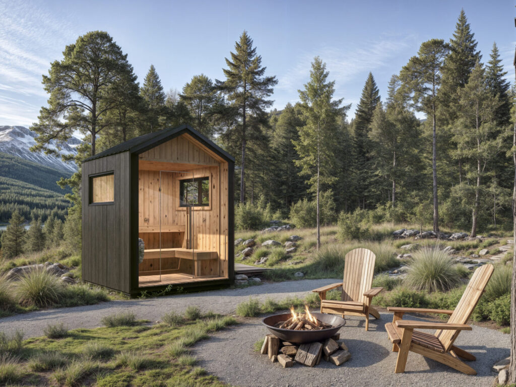 A_Frame Sauna