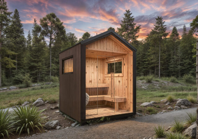 A-Frame Sauna