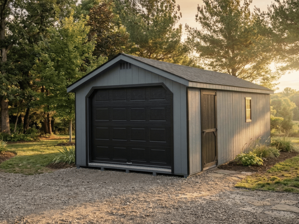12' x 24' A-frame Garage