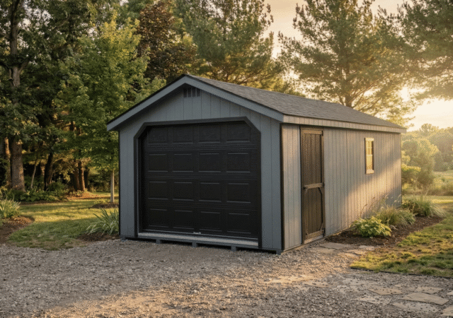 12' x 24' A-frame Garage