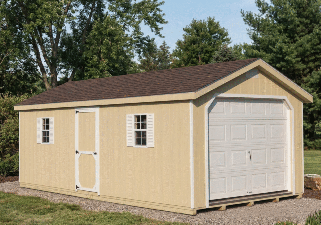 12' x 28' A-frame Garage