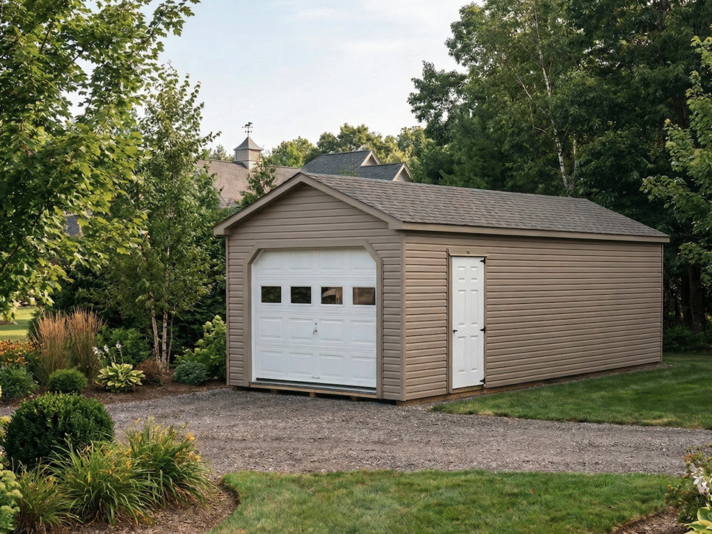 12' x 30' A-frame Garage with 8' walls and 4 pitch roof Matt Weiss