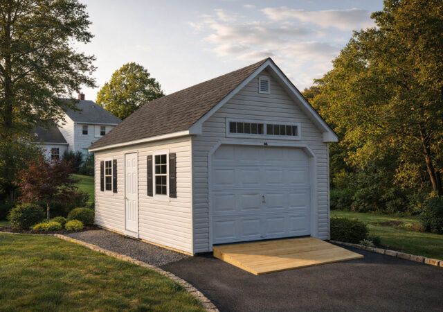 Garden A-frame Elite_7 with ramp