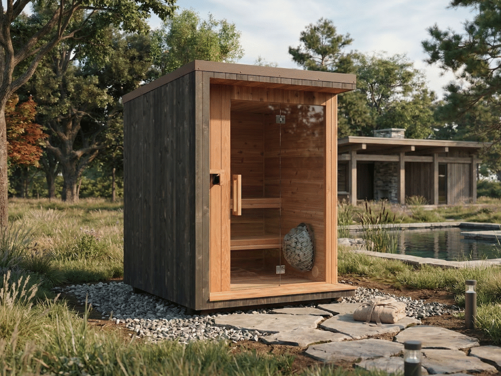 Matt Gabriel 7'-4'' x 6' Sauna 1