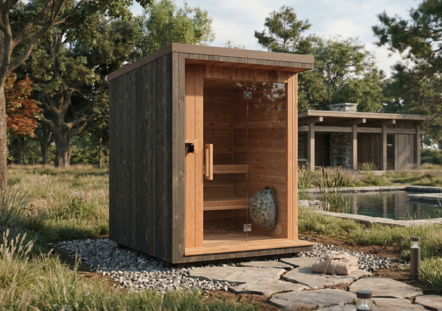 Matt Gabriel 7'-4'' x 6' Sauna 1