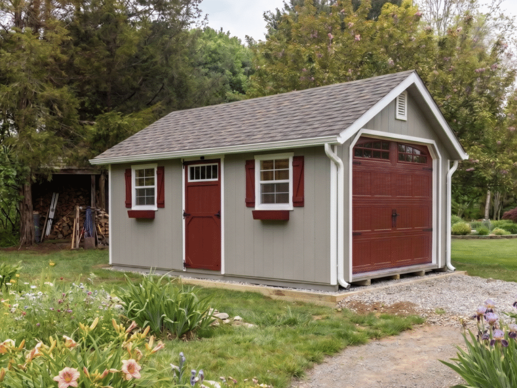 12' x 20' Garden A-frame Garage - Mark Zook