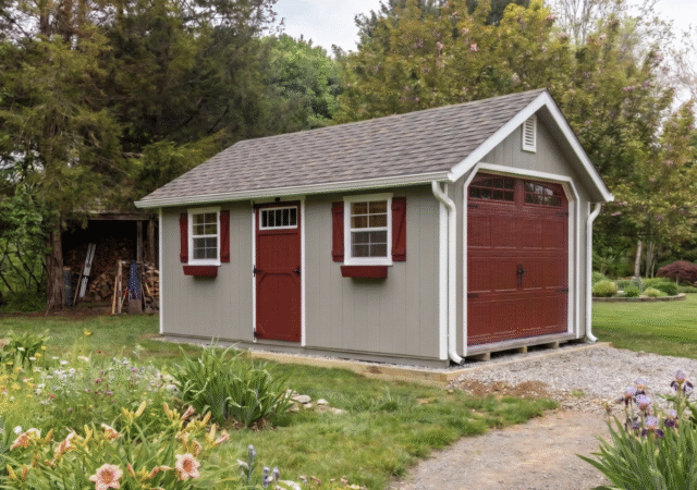 12' x 20' Garden A-frame Garage - Mark Zook