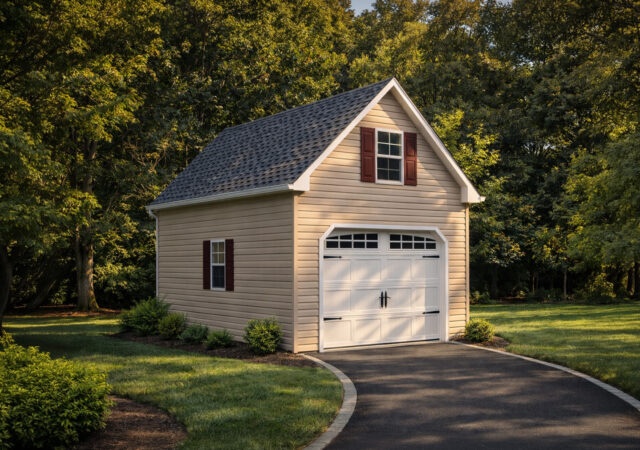 2-Story Single A-Frame Garage_2