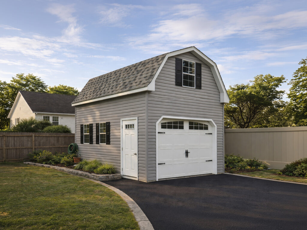 2-Story Single Gambrel Garage_10