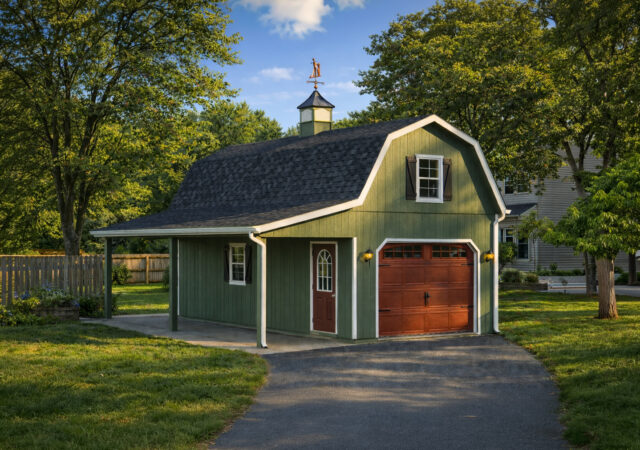 2-Story Single Gambrel Garage_2