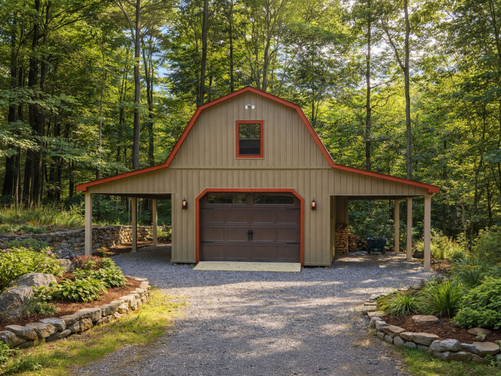 2-Story Single Gambrel Garage_4