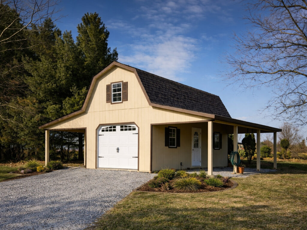 2-Story Single Gambrel Garage_9