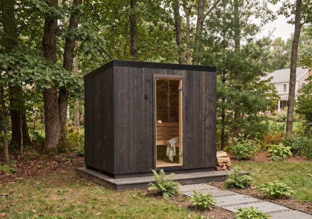 Haven Sauna no overhangs