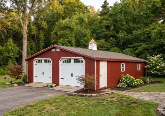 28' x 40' Standard DW Barn Red
